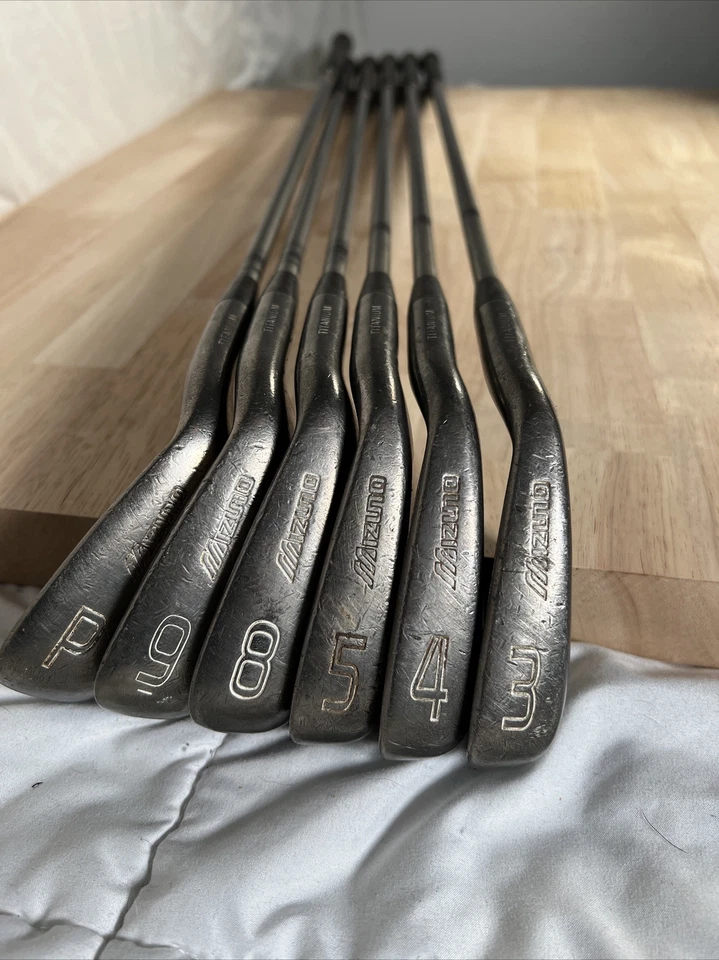 Juego de hierro de titanio Mizuno MGC-35 Dyna Flex TF-1700 Foto 3 de 4