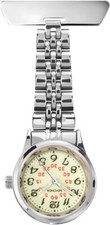 Image of Sekonda Classic Silver Stainless Steel Nurse Fob Watch 4218