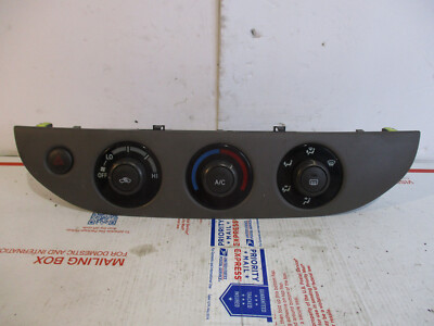   2002 TOYOTA CAMRY A/C HEATER CLIMATE CONTROL TEMPERATURE FAN REAR DEFROSTER