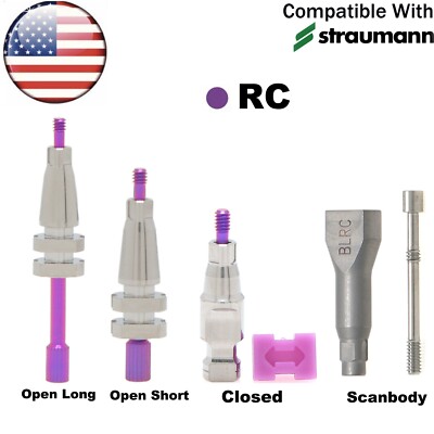 US RC Dental Transfer Open/Closed Tray Impression Coping Fits Straumann ITI