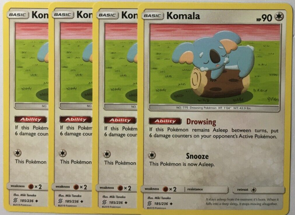 komala pokemon card Komala Celestial Guardians (A3) #179 Limitless TCG Pocket Database
