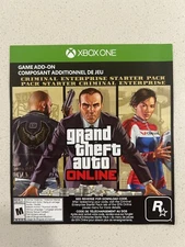 GRAND THEFT AUTO ONLINE CRIMINAL ENTERPISE STARTER PACK - XBOX ONE - DLC Add On