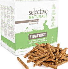 NATURALS FIBAFIRST RABBIT Selective small pet bunny hay food treat balanced diet