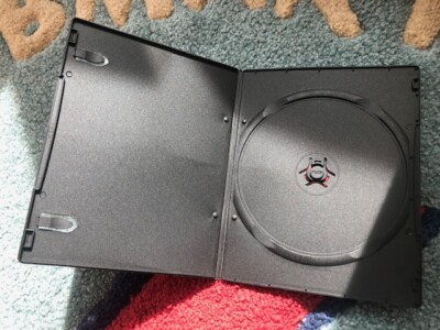 100 New Single Ultra Slim 4mm DVD Cases Black 6.75'' X 5.25'' X 0.16'', 100/case