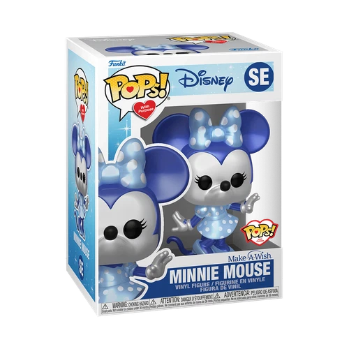Funko - POP Disney: Make A Wish- Minnie Mouse (Metallic) Brand New In Box