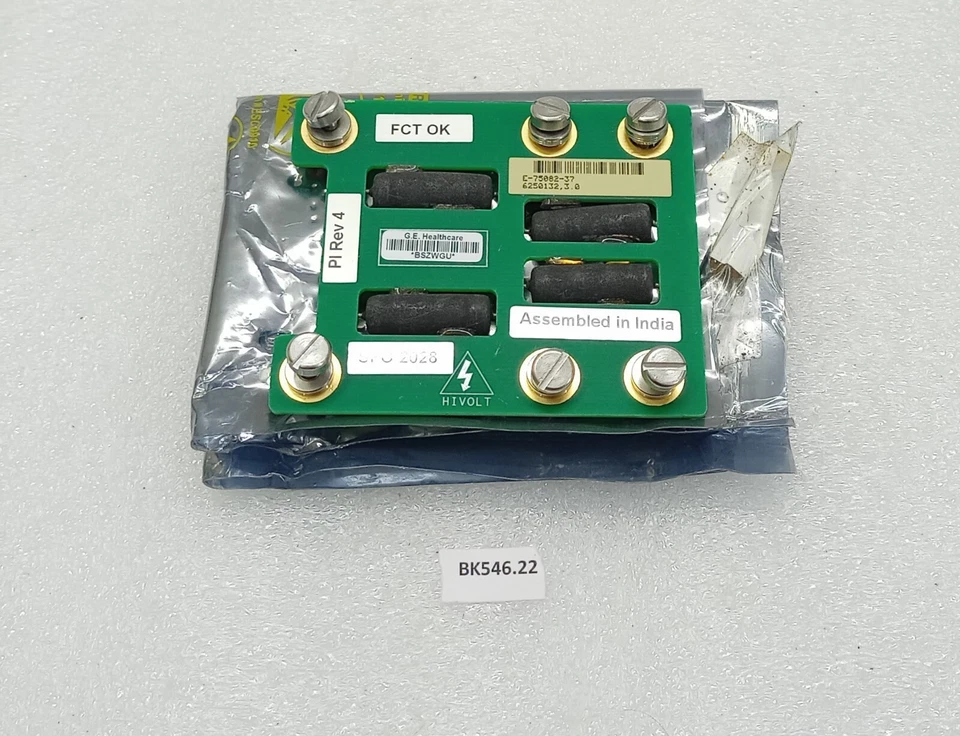 GE Médical Systems Mri BIAS Resistor Circuit Board Pn 6250132 A/6250133 Rev 2 - Photo 4/4