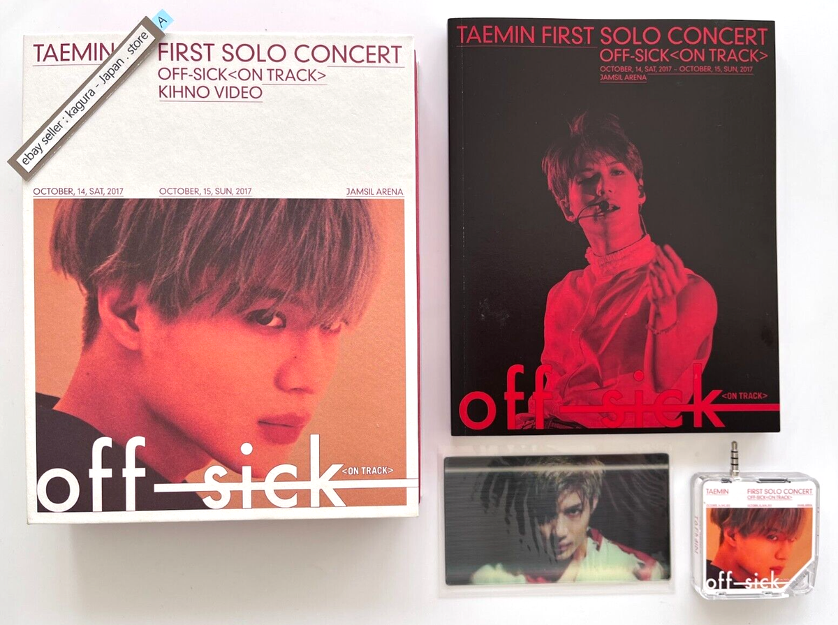 SHINee - テミン  TAEMIN OFF-SICK KIHNO VIDEO SHINee TAEMIN OFF SICK Kihno Video + Photobook + Lenticular