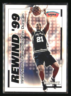 Tim Duncan 1999-00 SkyBox Impact #8 RN BASKETBALL Card | eBay