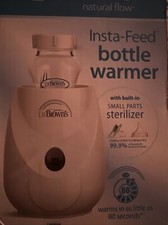 Dr. Brown's Insta-feed Baby Bottle Warmer w/ Small Parts Sterilizer NEW NIB