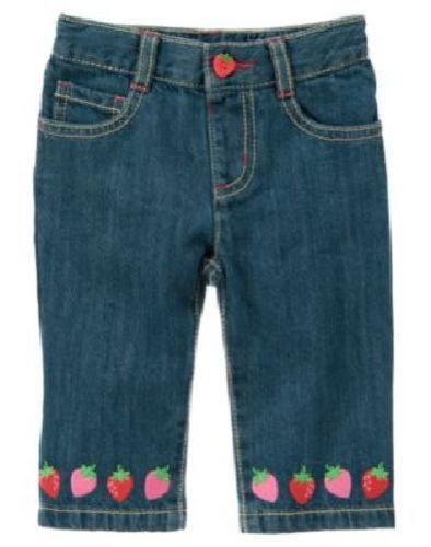 NWT GYMBOREE Baby Girl Kids Girl Jeans Pants Capri Leggings Ship Fast - Picture 17 of 98