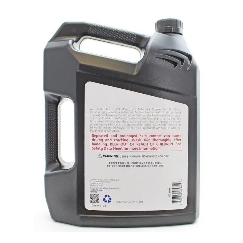 AC Delco Transmission Fluid DEX6 Full Synthetic 1 Gallon. Actutun