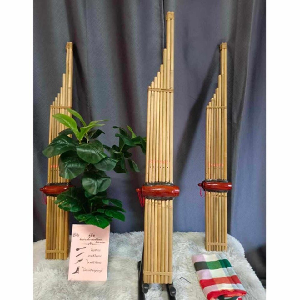 Khaen Bamboo Isan Laos Mouth Organ Musical Instrument Craft Traditional ...