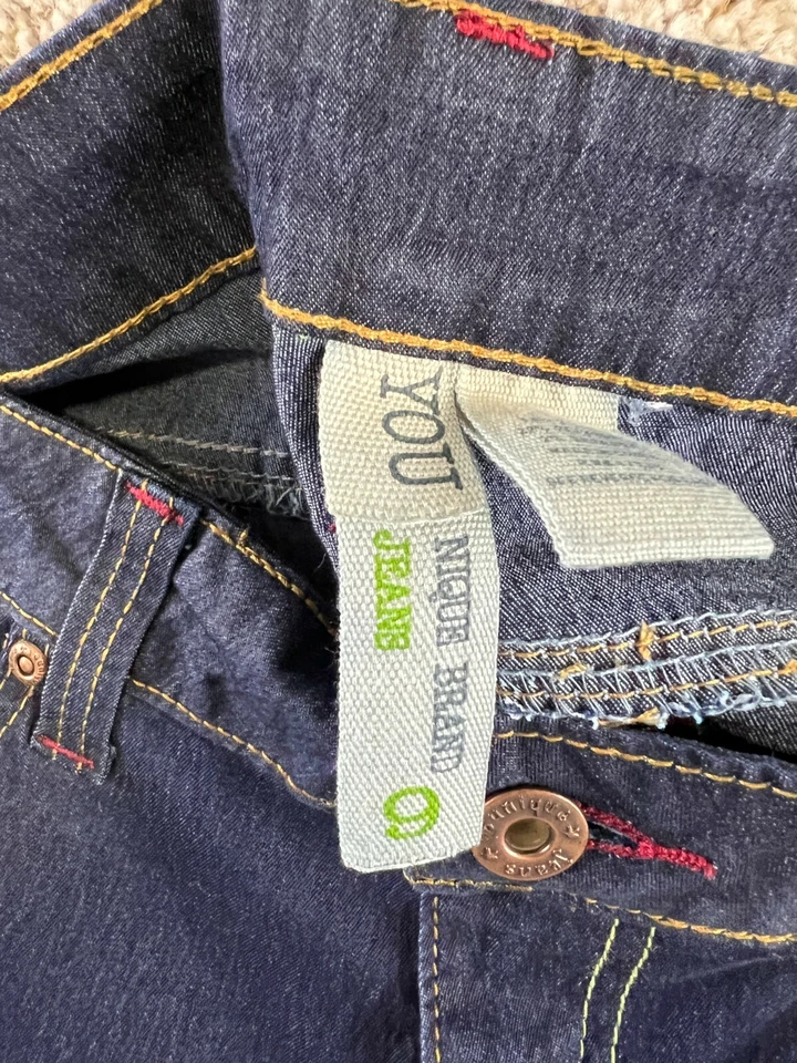 Pantalones Cortos de Jeans Marca You Nique Junior Talla 9 Azul Lavado Oscuro Denim Jeans Elastizados Foto 2 de 4