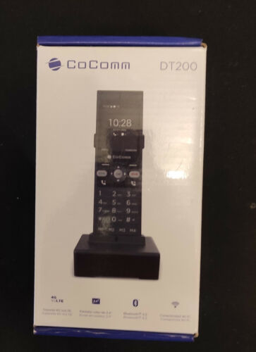 Téléphone fixe sans fil à technologie mobile 4G - CoComm DT200 /- NEUF  - Zdjęcie 1 z 2