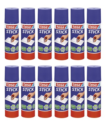 12 x Tesa Alleskleber 40g Büro Stick Klebestift Klebstift ohne Lösungsmittel