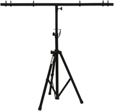 ASC Pro Audio Mobile DJ Light Stand 6 Foot Height Lighting Multi Fixture T Bar P