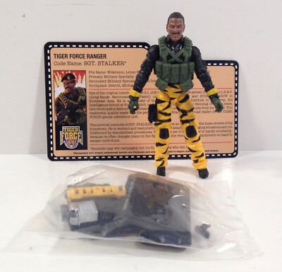 GI Joe Tiger Force Sgt. Stalker loose figure 2015 Joecon Club
