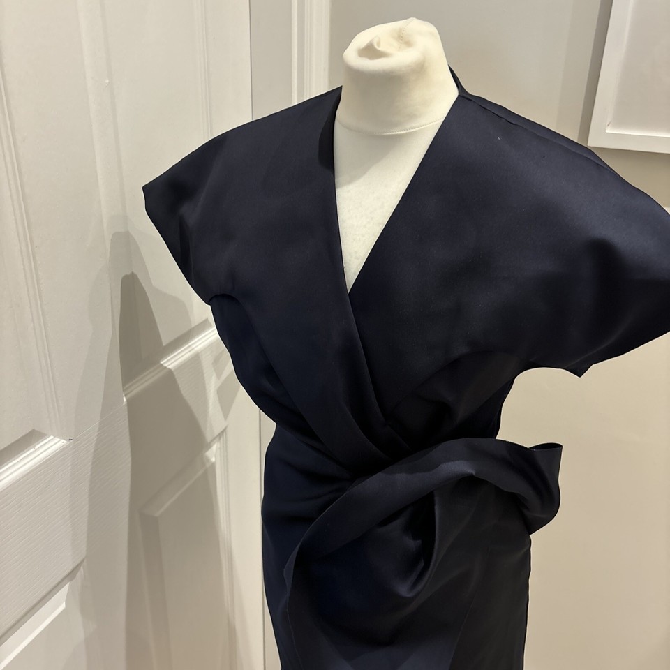 Balenciaga Women Wrap Mini Dress 38 , Uk 10 eBay