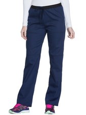 Vital Threads Women's Navy Blue/Black Cargo Pocket Drawstring Pants 16-18 XL