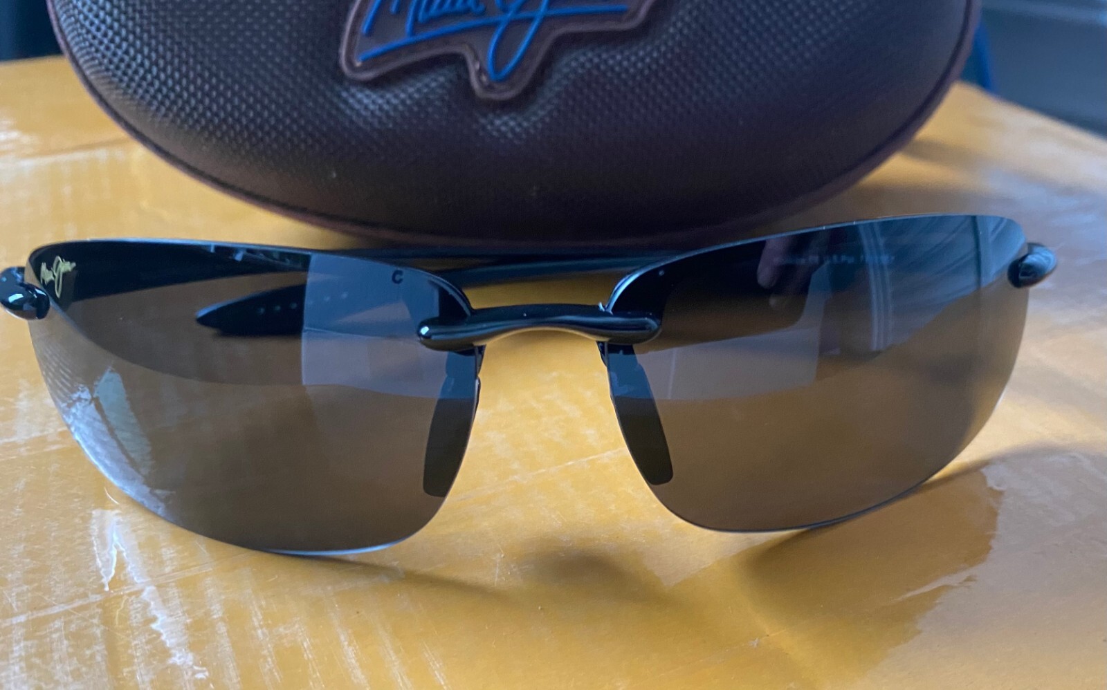 Maui Jim 40702 Ho'okipa Gloss Black Frame / Grey Polarized Lenses Hookipa 798578462855 eBay