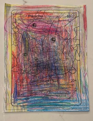 One of a kind kid s Pikachu coloring page