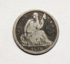 1838 Seated Liberty Half Dime (Small Stars) – Choice VG