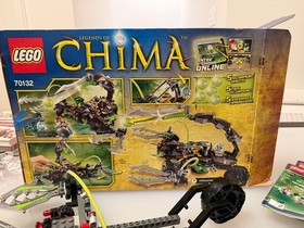 LEGO LEGENDS OF CHIMA: Scorm's Scorpion (70132) READ DESC
