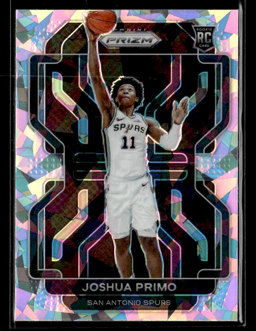 2021-22 Panini Prizm - Ice - #298 Joshua Primo - RC - San Antonio Spurs