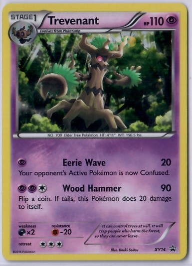 Trevenant - XY14 #XY14 XY Promos Holofoil Pokemon TCG