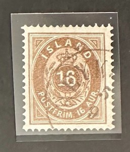 ICELAND   12   Lovely   Used   Issue