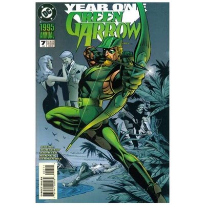 Green Arrow Annual #7 - 1988 series DC comics NM minus [a~