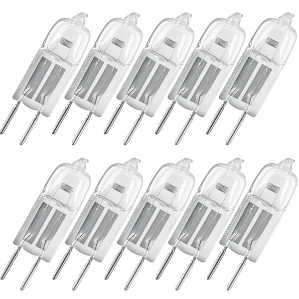 10 X Osram Halogen Stiftsockellampe 10W G4 12V Klar Halostar Warmweiß Dimmbar-image