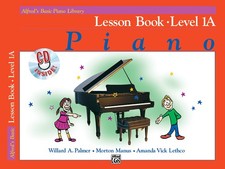 Alfred's Basic Piano Library Lesson Book, Bk 1A: Book CD