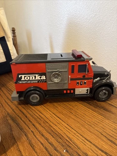 Tonka Security and Savings Tonka Truck Play Vehicles Red And Black