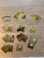 Topps, UEFA Euro 2024 Germany, Job Lot Bundle of 47 Gold Signed Stickers Mint!
