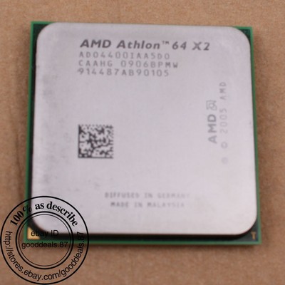 AMD Athlon 64 X2 4400+ - 2.3 GHz (ADO4400IAA5DU) AM2 CPU 1000 MHz