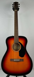 Fender CC 60S Concert Acoustic Guitar Sunburst overset neck