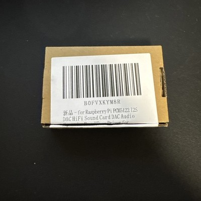 Waveshare PCM5122 HIFI I2S DAC Audio Board For Raspberry Pi Based On 40PIN GPIO