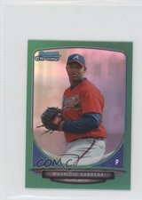 2013 Bowman Chrome Minis Green Refractor 66/75 Mauricio Cabrera #207 1j6