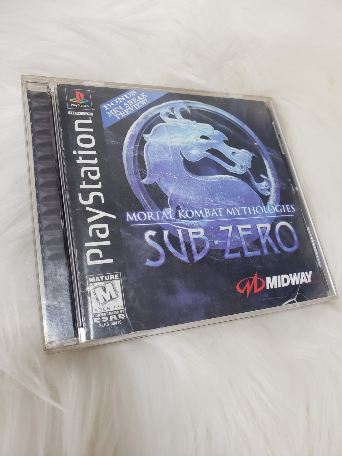 Mortal Kombat Mythologies: Sub Zero Playstation 1 PS1 Complete Authentic