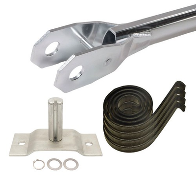 #ad 4 Spring Aluminum Lower Arm and Pivot Pin with 4Pcs Spiral Torsion Spring $214.09