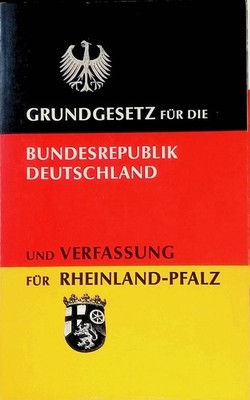 Grundgesetz; Und Landesverfassung. Grundgesetz f. d. Bundesrepublik Deutschland 