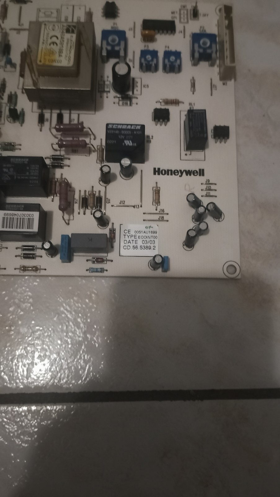 SCHEDA DI RICAMBIO BAXI ECO INT 2000, LUNA 240 JJJ005653890 - 56.5389.2