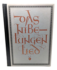 Das Nibelungenlied Buch C.A: Koch Verlag K. Simrock / A. Heusler Halbleder