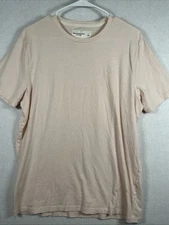 Abercrombie & Fitch Mens Plale Pink Tshirt Size Large