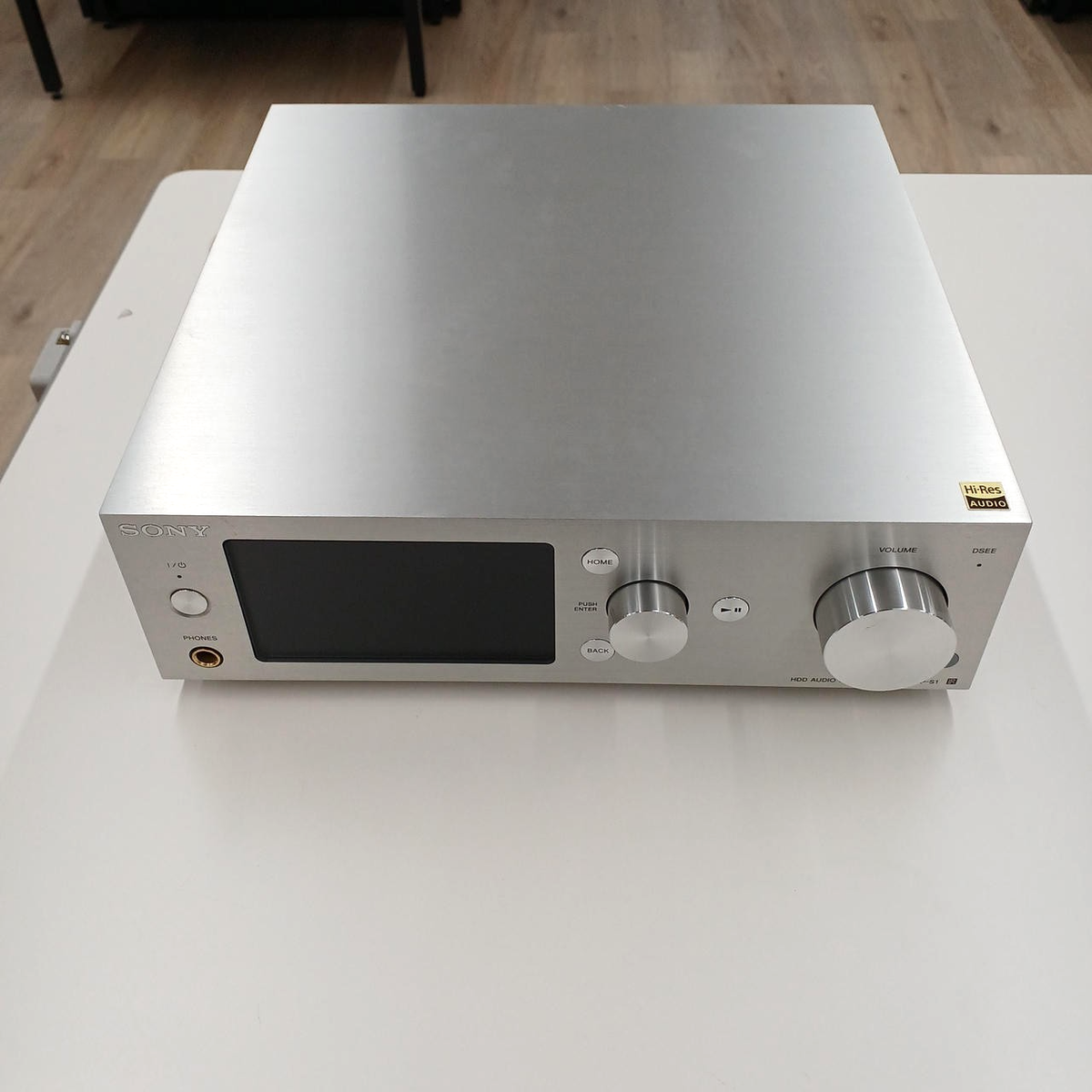 アンプ sony hap-s1 SONY HAP-S1 Silver HDD 500GB Hi-Res Audio Music Player