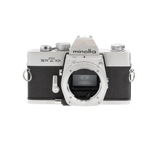Minolta SRT 101 35mm Camera Body, Chrome Version 1B Made in Japan