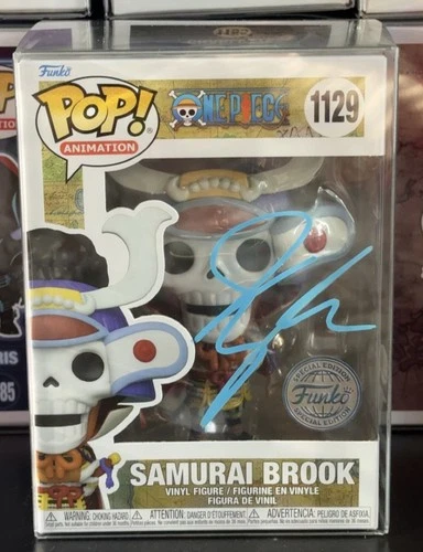 Funko Pop! Vinyl: Samurai Brook One Piece #1129 Signed