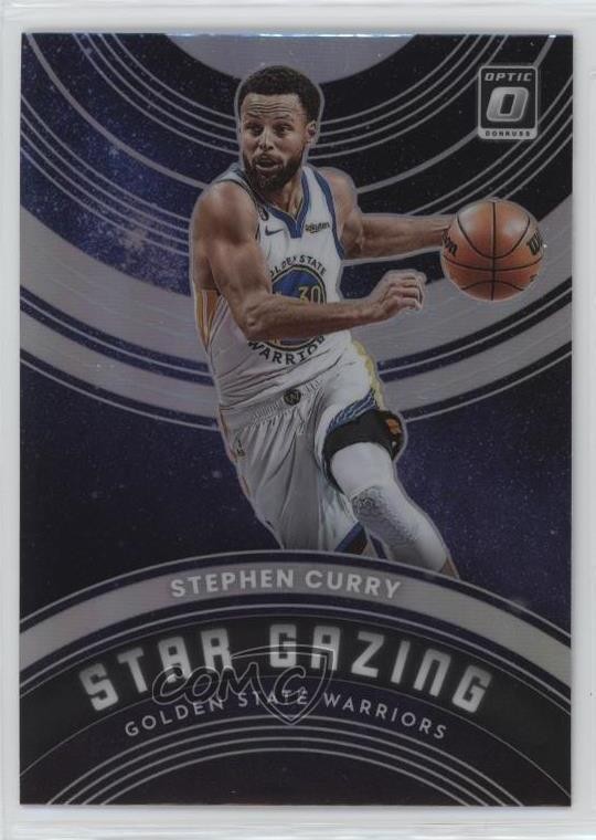 2022-23 Panini Donruss Optic Star Gazing Holo Prizm Stephen Curry #10