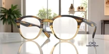 OLIVER PEOPLES OV5454U 1703 Desmon Canarywood Gradient 50 mm Men's Eyeglasses